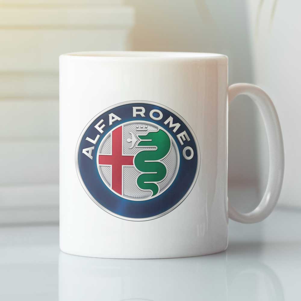 Чашка з логотипом Alfa Romeo