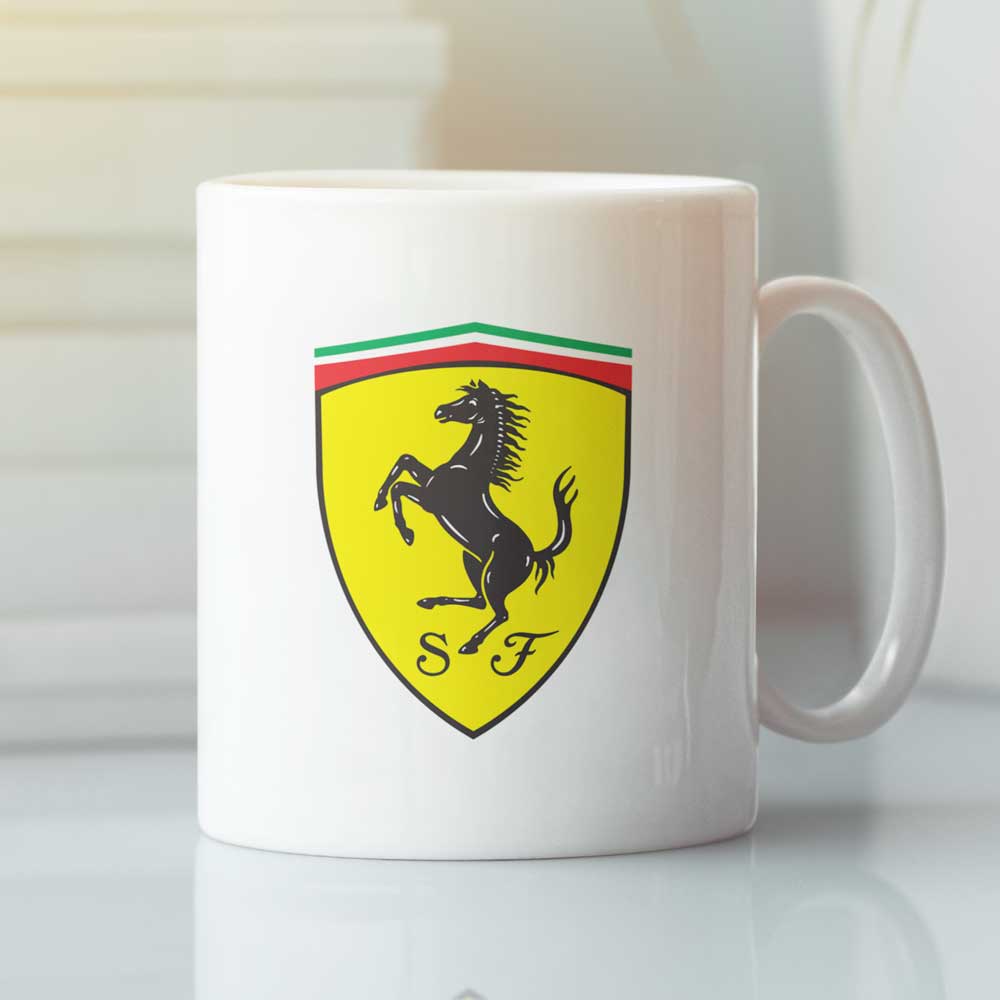 Чашка з логотипом Ferrari