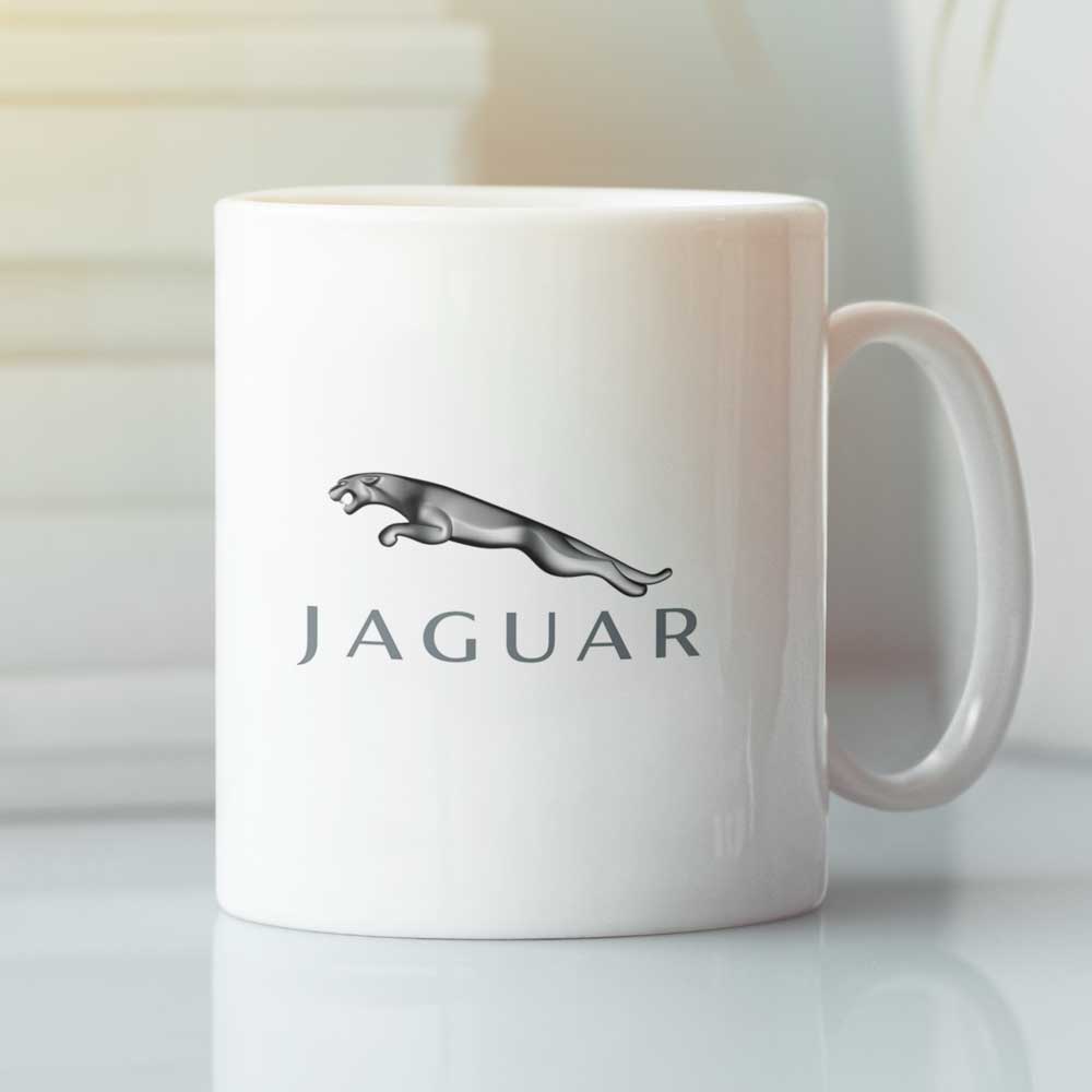 Чашка з логотипом Jaguar