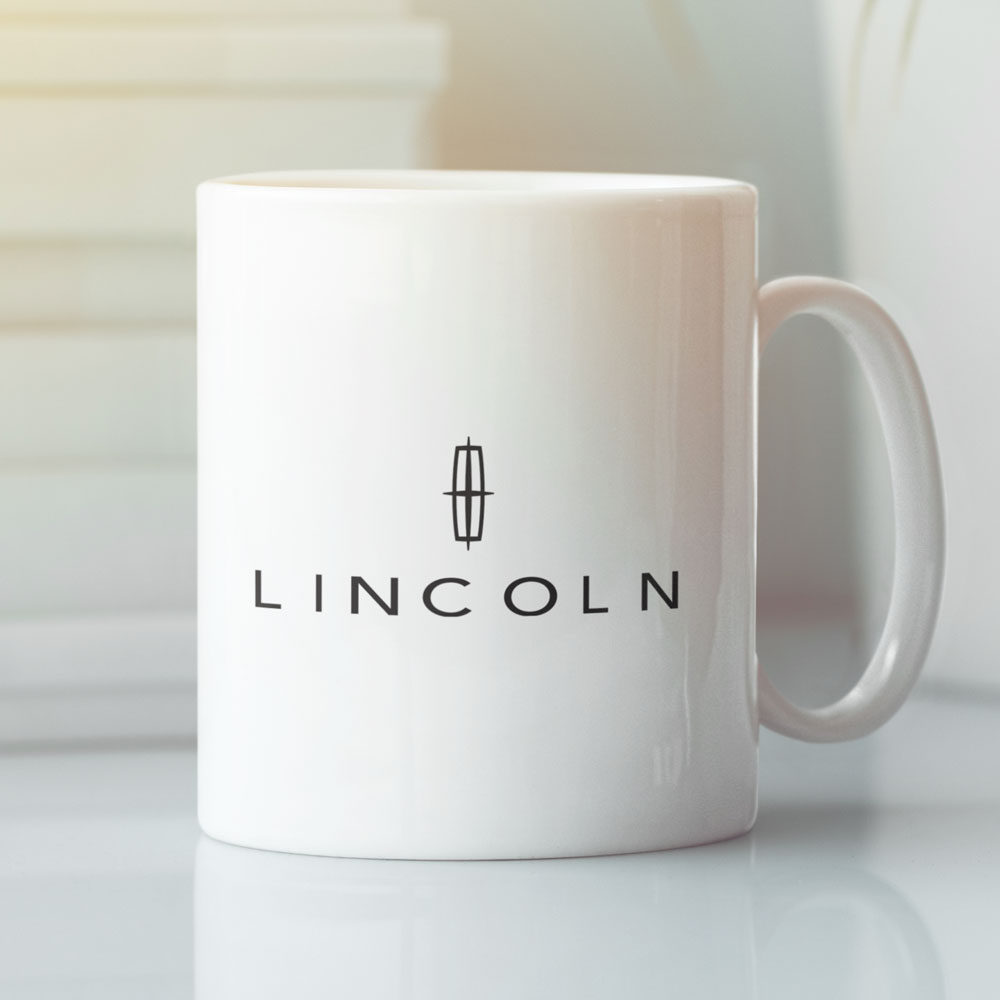 Чашка з логотипом Lincoln