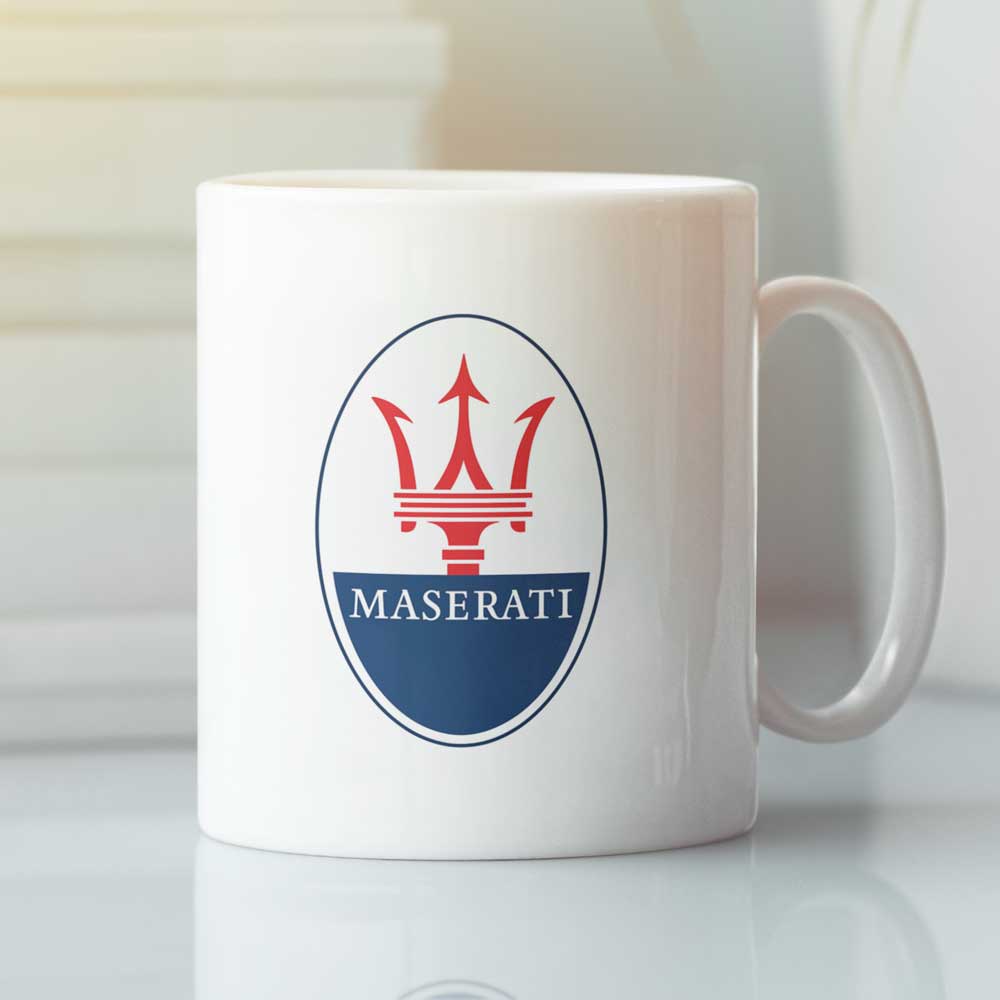 Чашка з логотипом Maserati