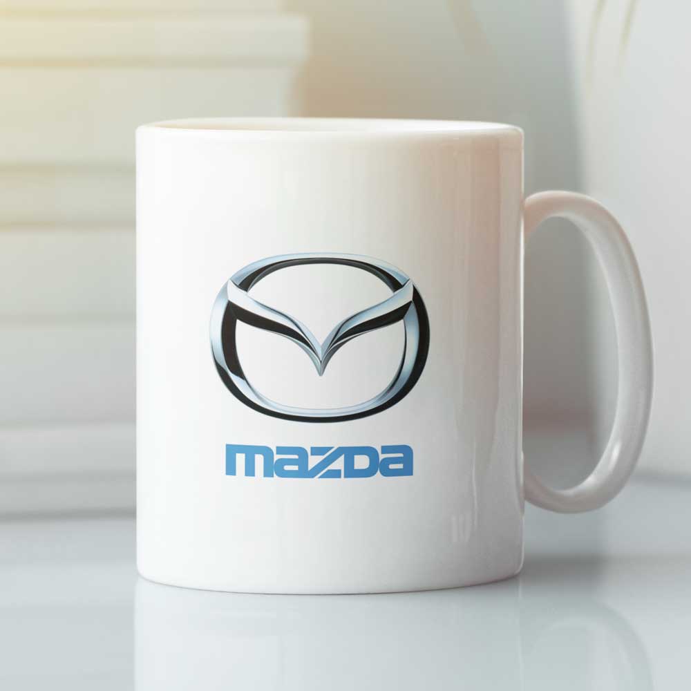 Чашка з логотипом Mazda