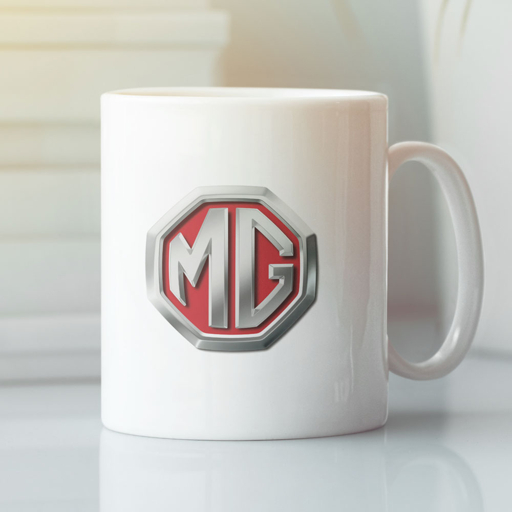 Чашка з логотипом MG