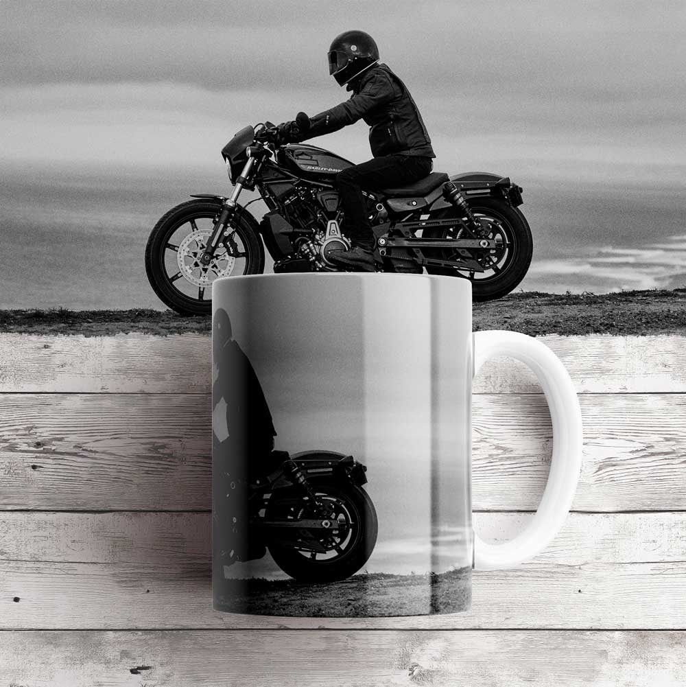 Чашка з зображенням Harley-Davidson Nightster
