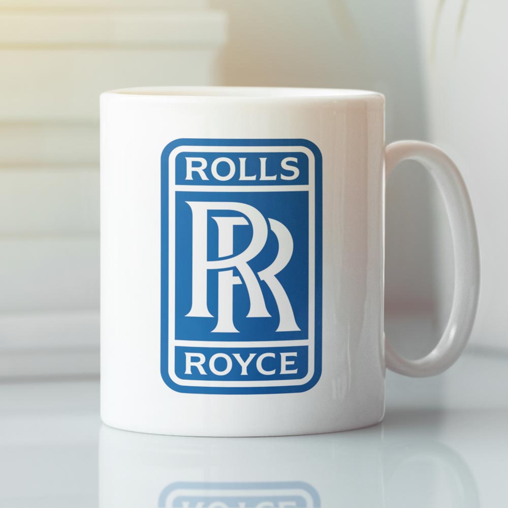 Чашка з логотипом Rolls-Royce