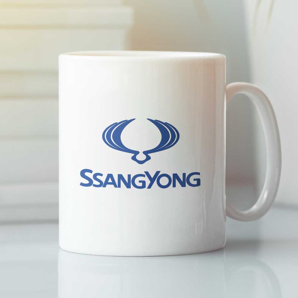 Чашка з логотипом SsangYong