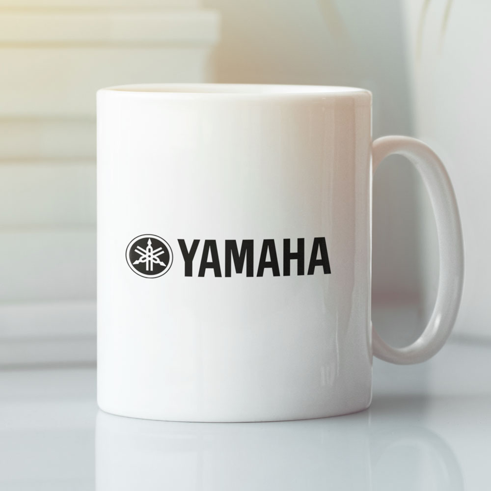 Чашка з логотипом Yamaha