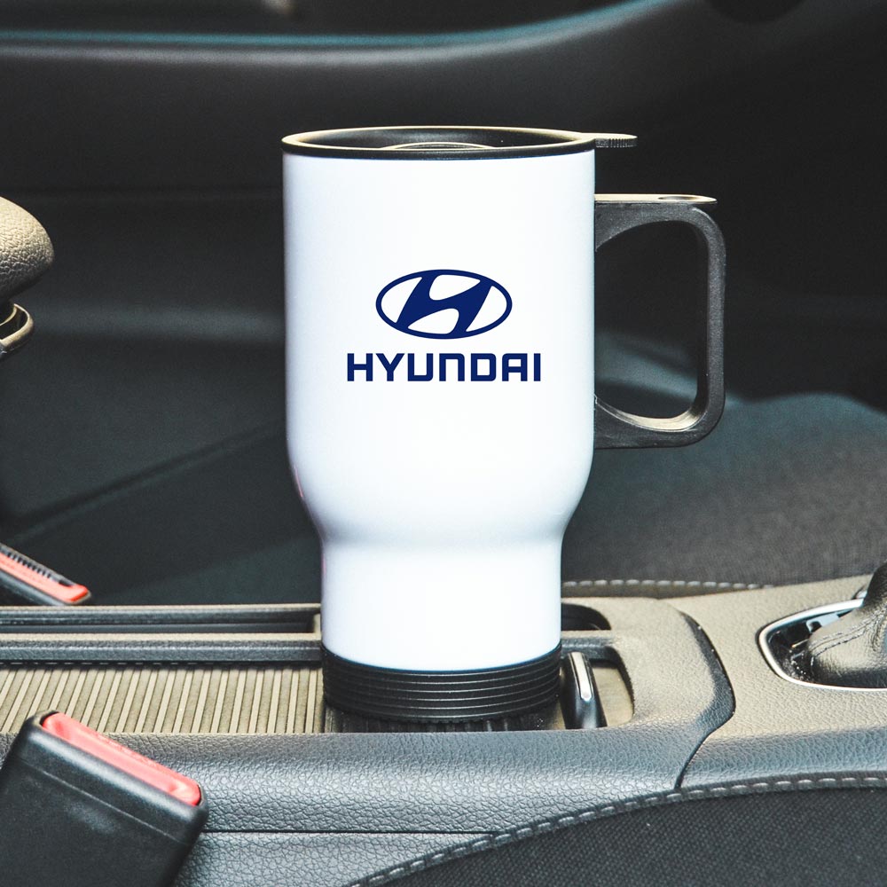 Термокухоль автомобільний з логотипом Hyundai