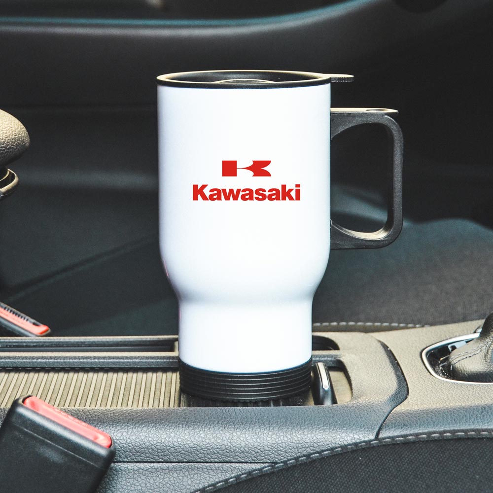 Термокухоль автомобільний з логотипом Kawasaki
