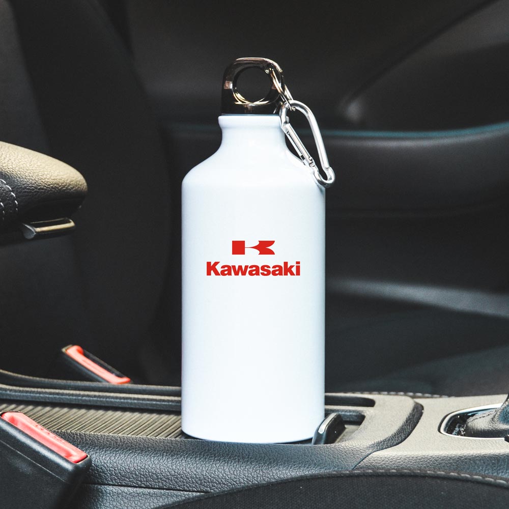 Пляшка спортивна з логотипом Kawasaki