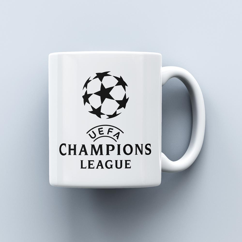 Чашка з логотипом Ліги Чемпіонів