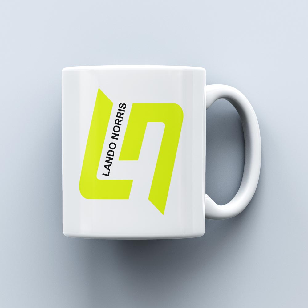 Чашка з логотипом Ландо Норріса 330 мл